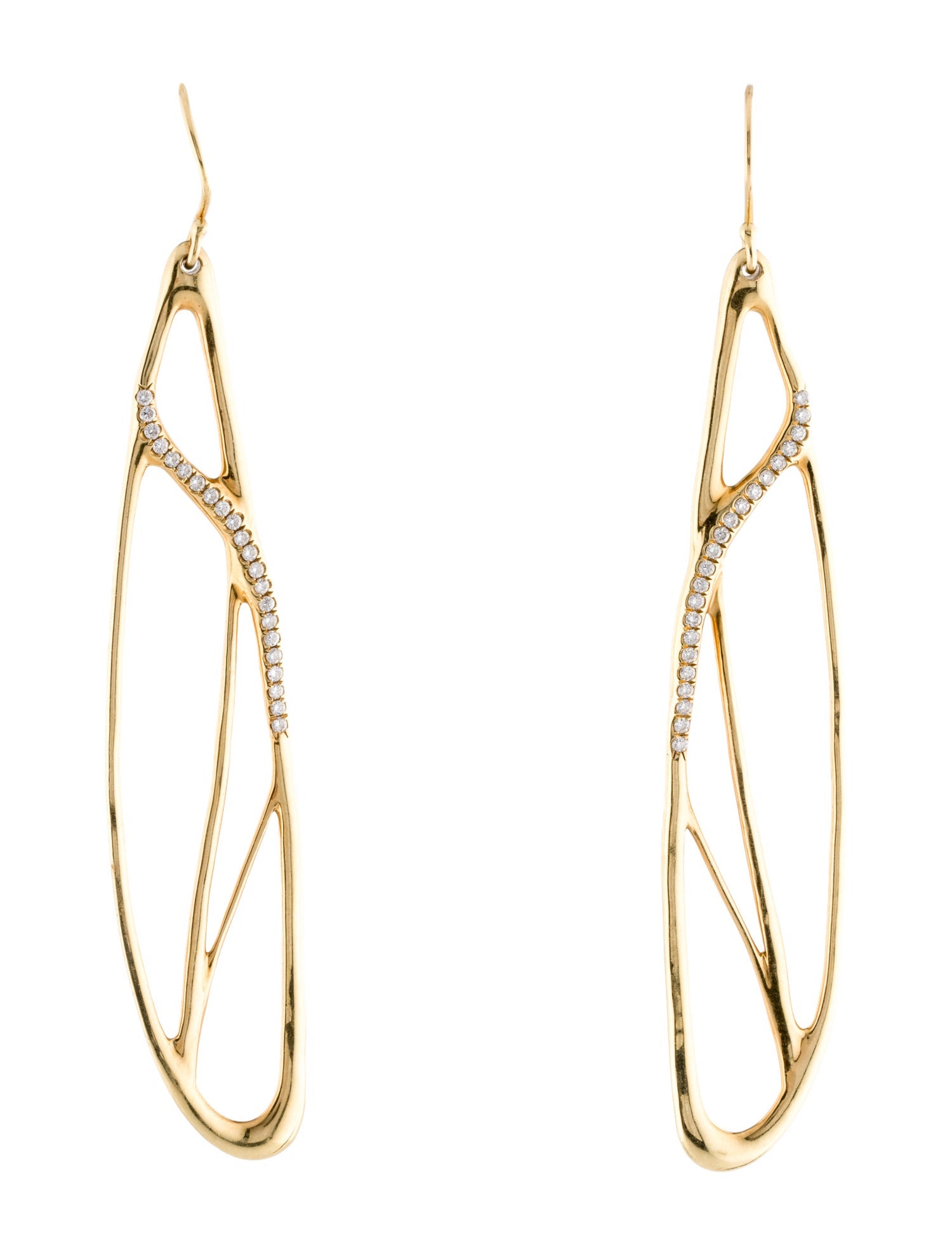 Ippolita 18K Diamond Drizzle Drop Earrings