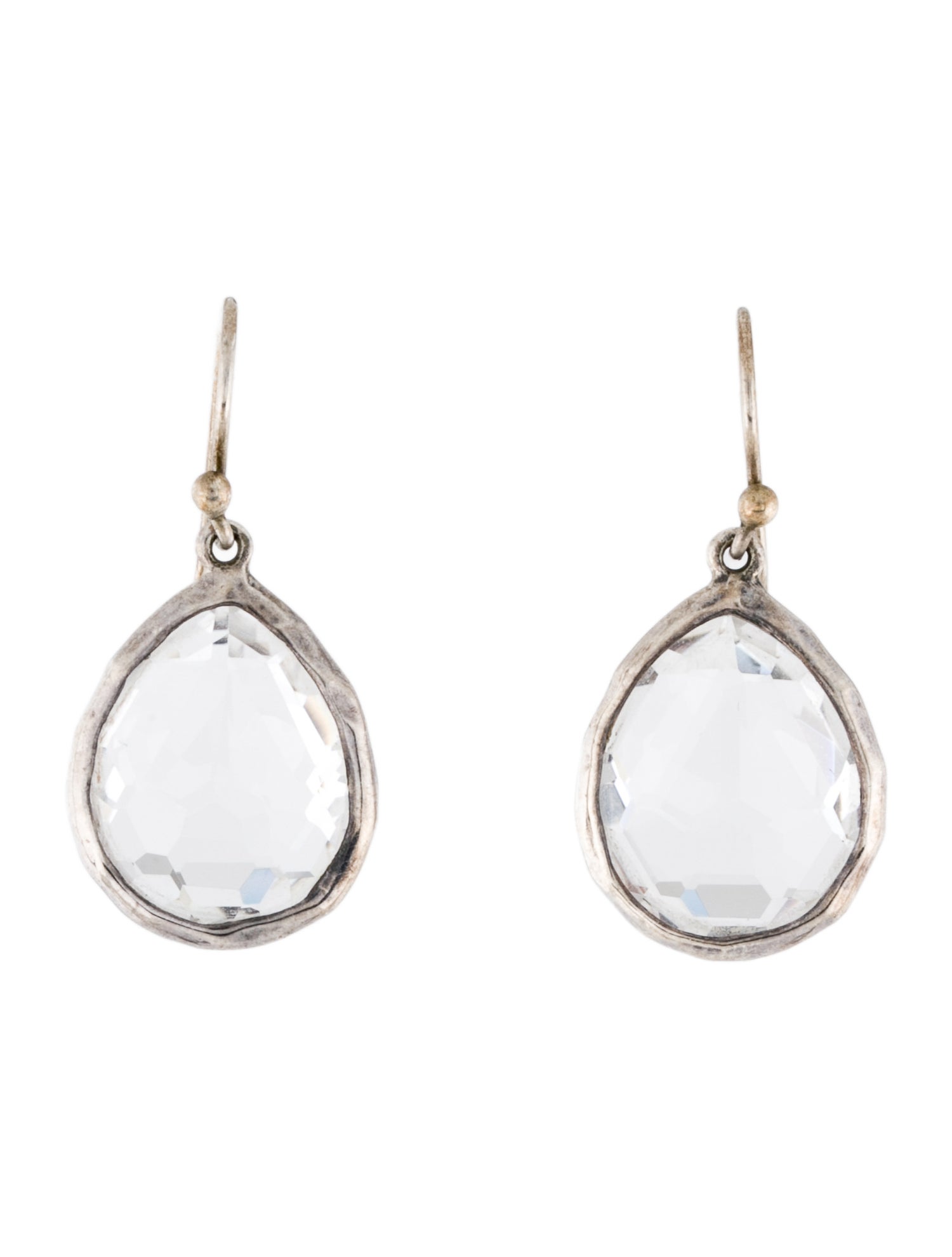 Ippolita Rock Crystal Teardrop Earrings