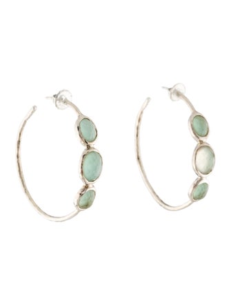 Ippolita Quartz Doublet Hoop Earrings