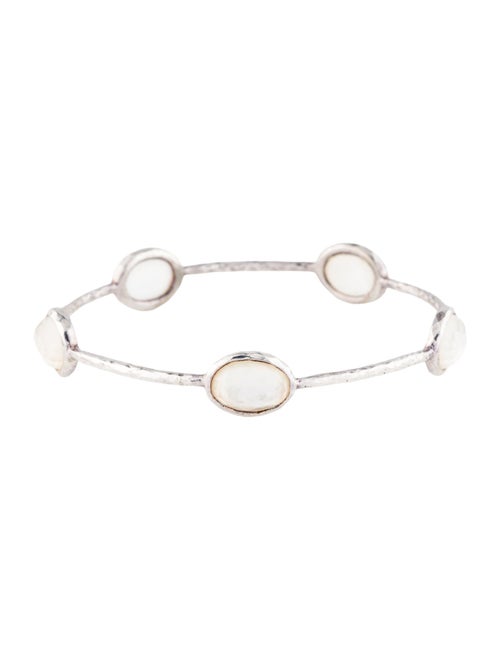 Ippolita Mother of Pearl & Quartz Doublet 5-Stone Bangle