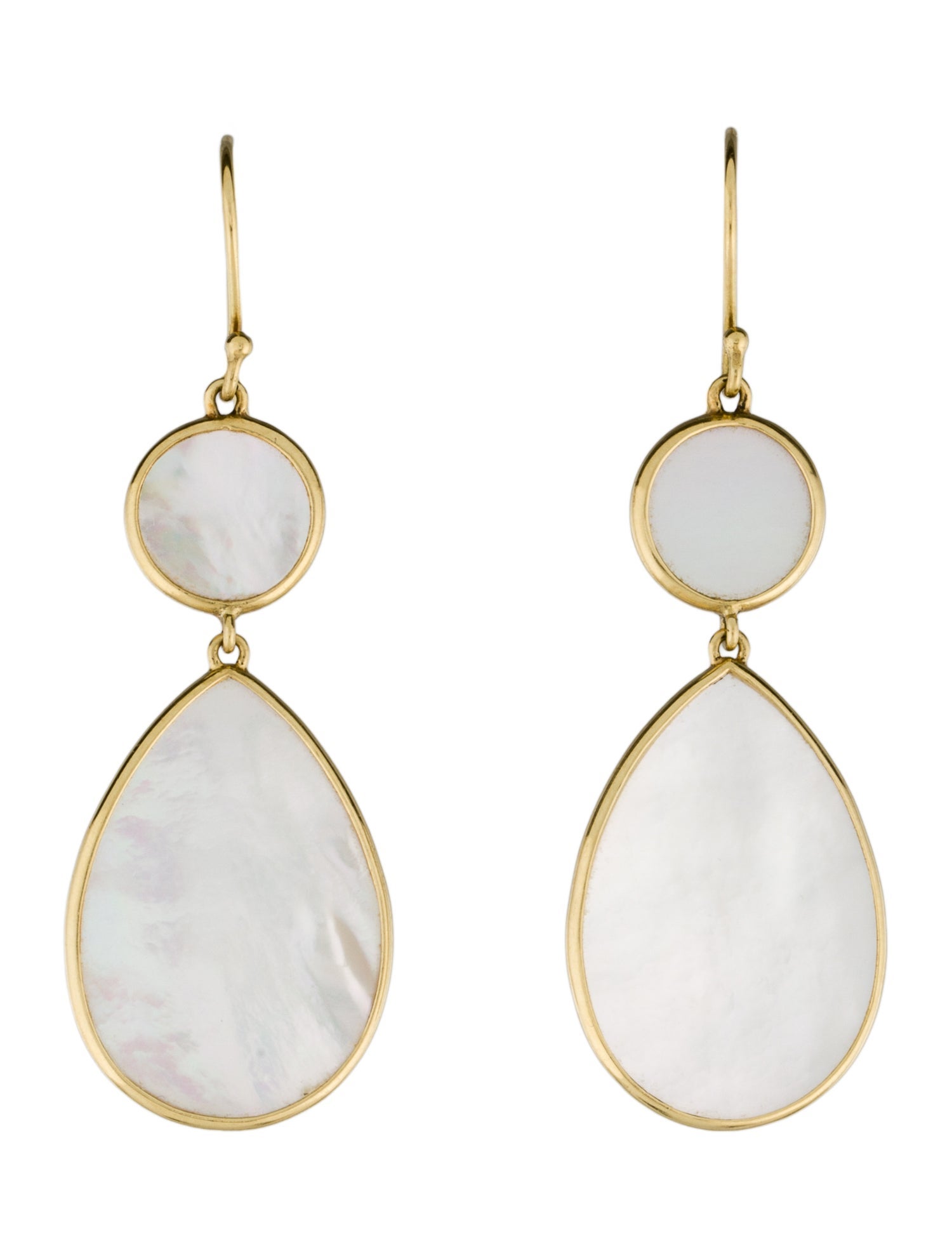 Ippolita 18K Snowman Two-Stone Drop Earrings