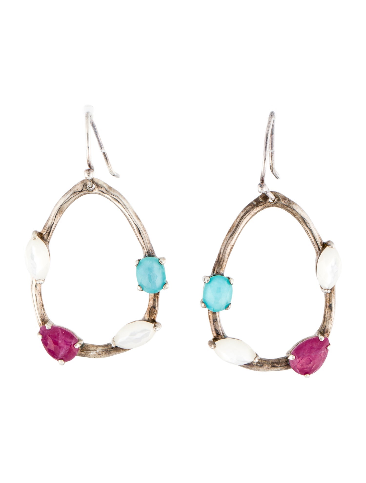 Ippolita Mother of Pearl & Multistone Rock Candy Drop Earrings