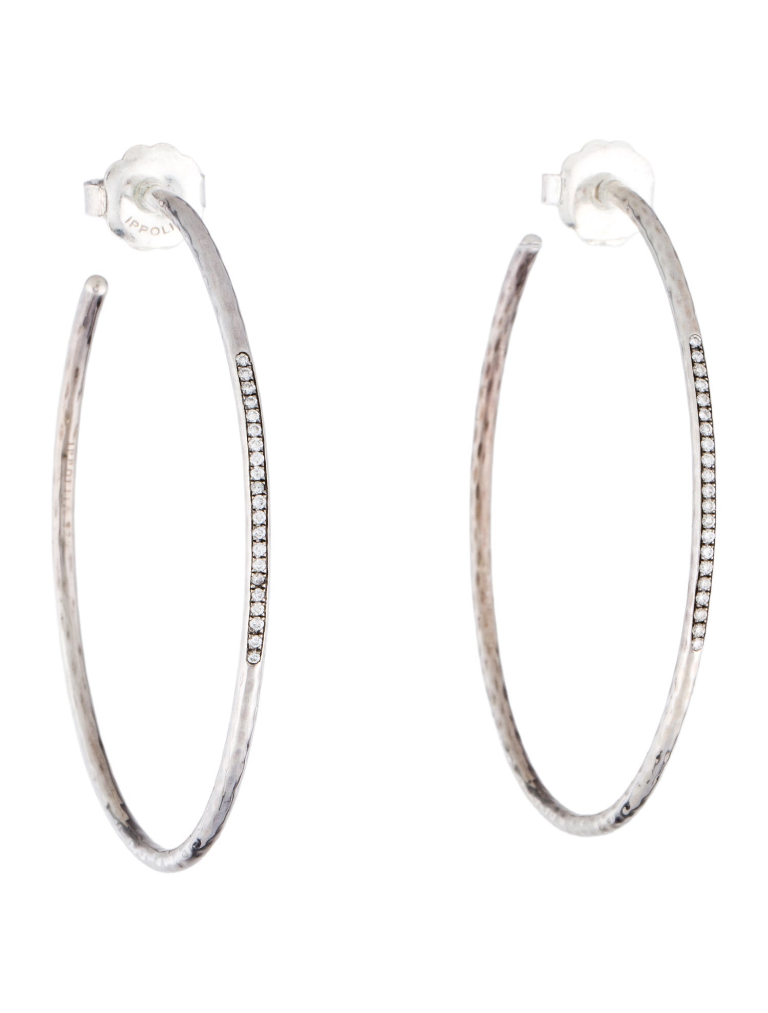 Ippolita Diamond Stella Hoop Earrings