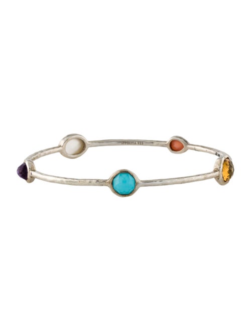 Ippolita Mother of Pearl, Quartz Doublet & Multistone 5-Stone Bangle