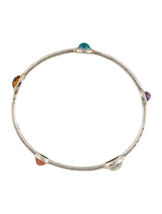 Ippolita Mother of Pearl, Quartz Doublet & Multistone 5-Stone Bangle