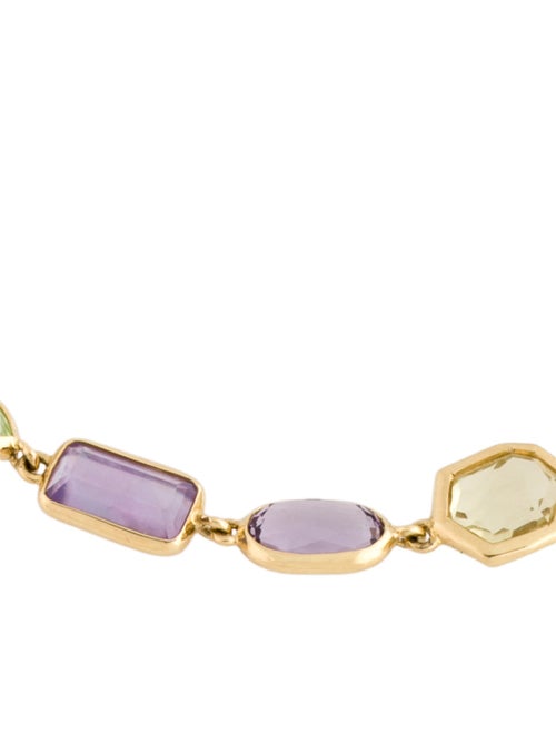 Ippolita 18K Multistone Station Link Bracelet