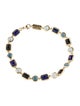 Ippolita 18K Topaz, Lapis Lazuli & Onyx Link Bracelet