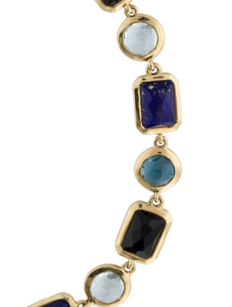 Ippolita 18K Topaz, Lapis Lazuli & Onyx Link Bracelet