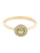 Ippolita 18K Peridot & Diamond Mini Lollipop Ring