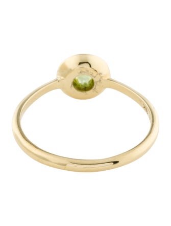 Ippolita 18K Peridot & Diamond Mini Lollipop Ring