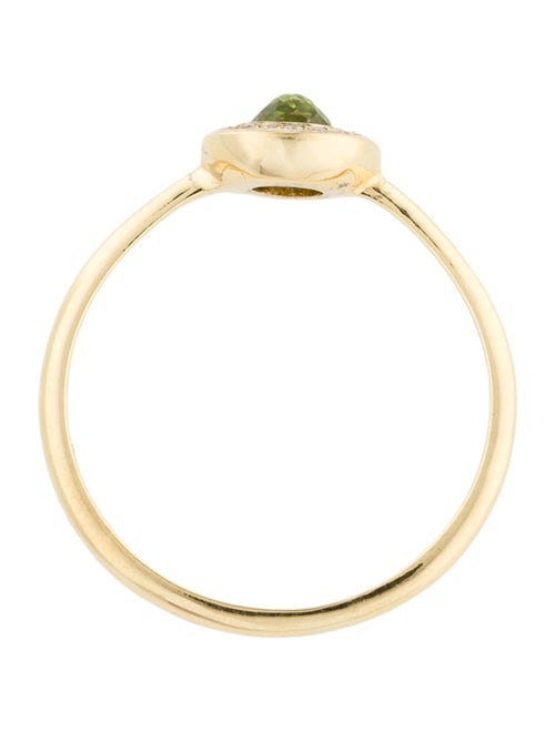 Ippolita 18K Peridot & Diamond Mini Lollipop Ring