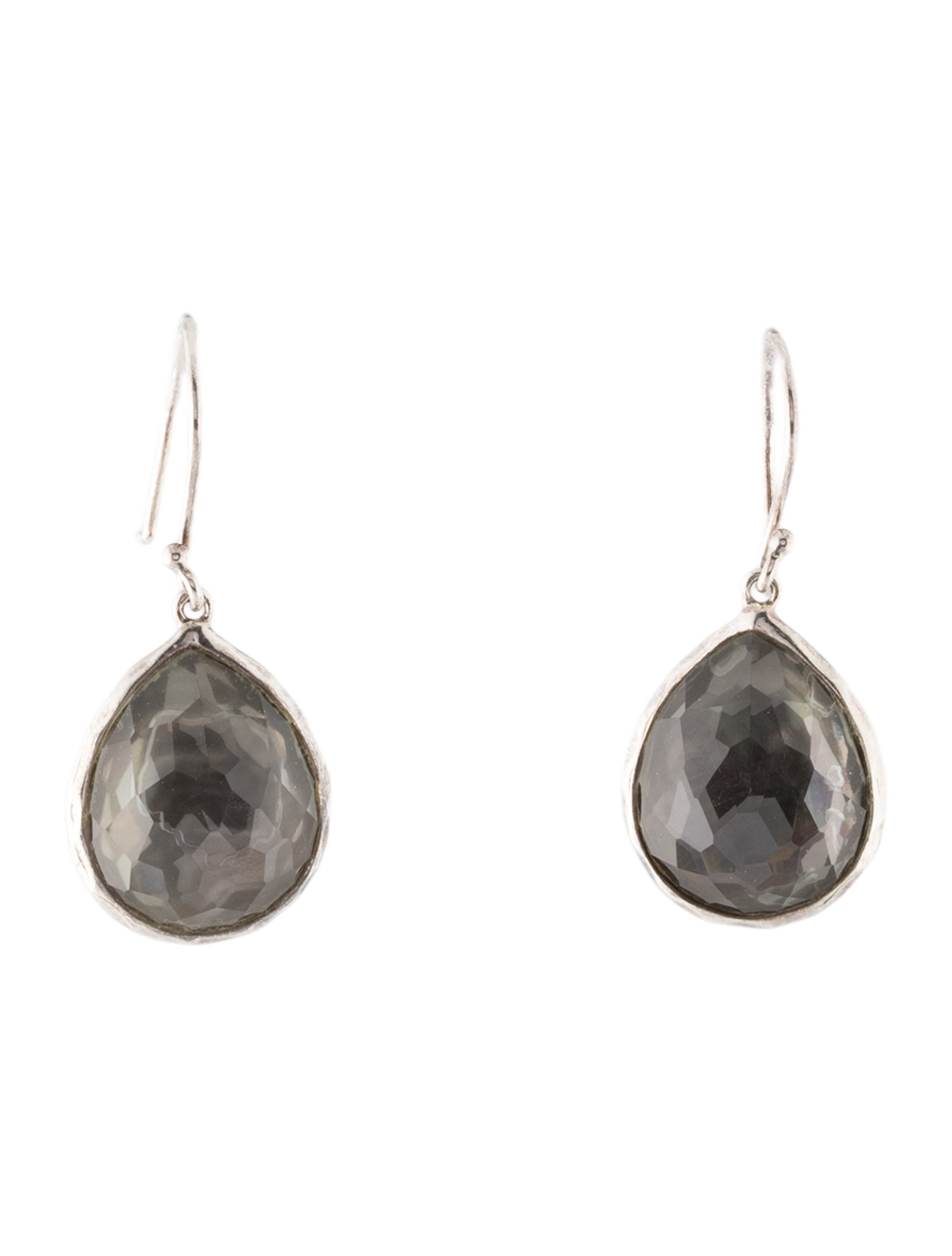 Ippolita Quartz & Abalone Doublet Drop Earrings