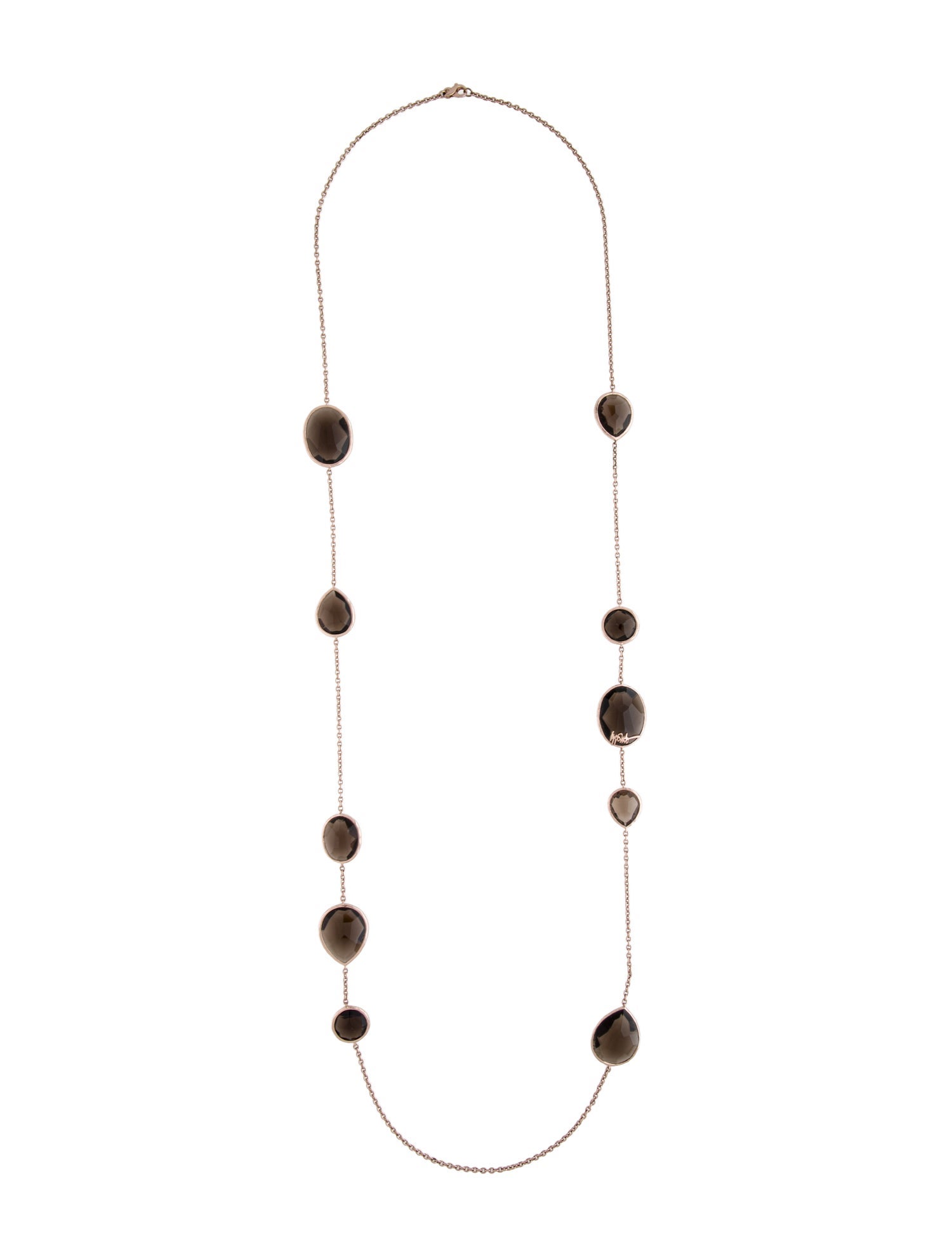 Ippolita Smoky Quartz Station Necklace