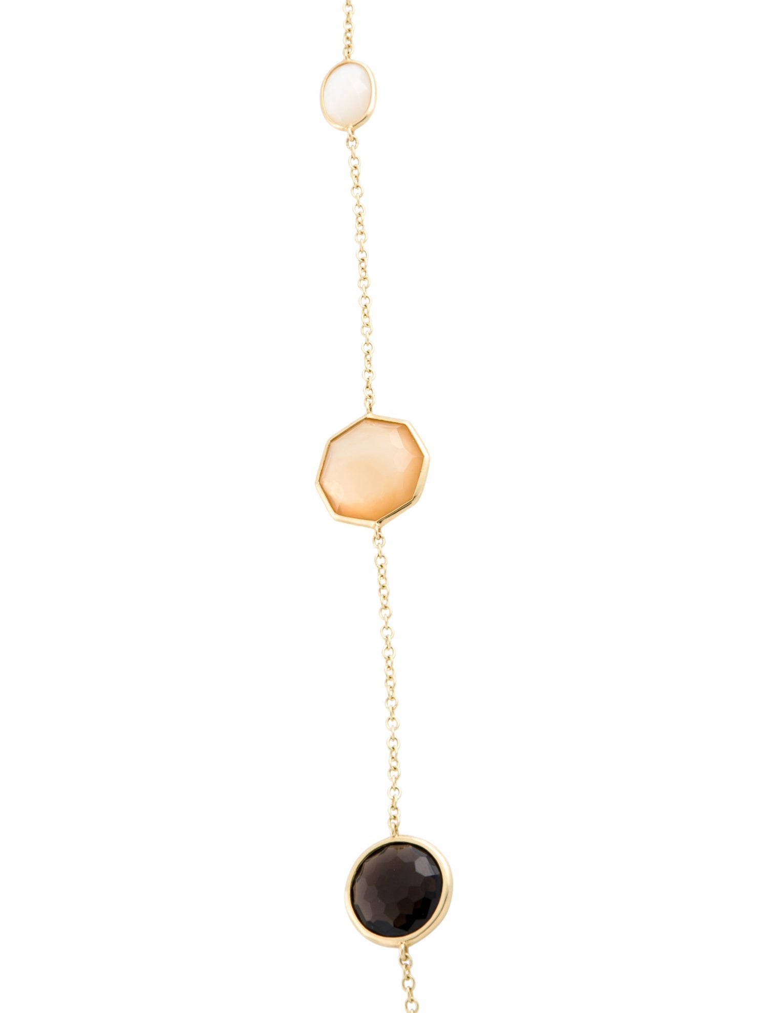 Ippolita 18K Mother of Pearl & Multistone Station Necklace
