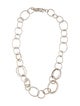Ippolita Long Hammered Bastille Link Chain Necklace