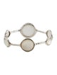 Ippolita Mother of Pearl & Quartz Doublet 6-Stone Bangle