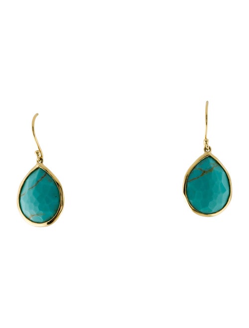 Ippolita 18K Resin Teardrop Drop Earrings