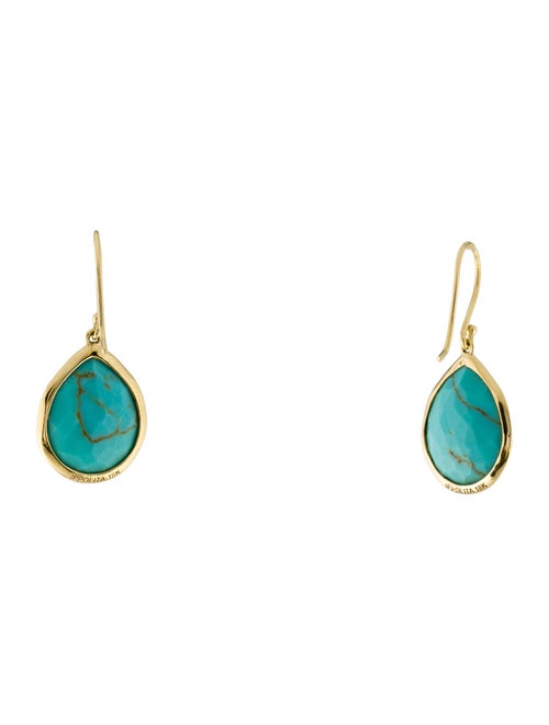 Ippolita 18K Resin Teardrop Drop Earrings