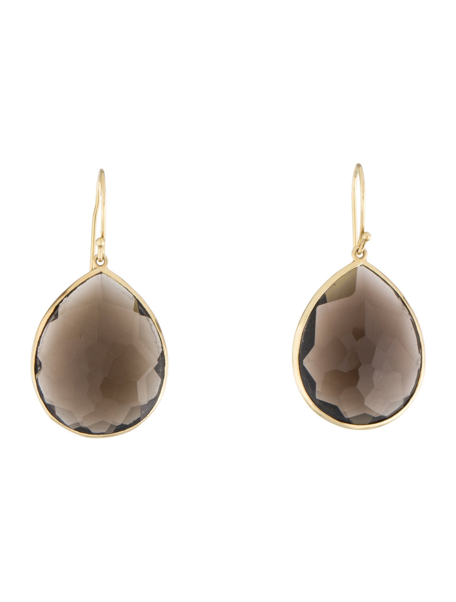 Ippolita 18K Smoky Quartz Drop Earrings
