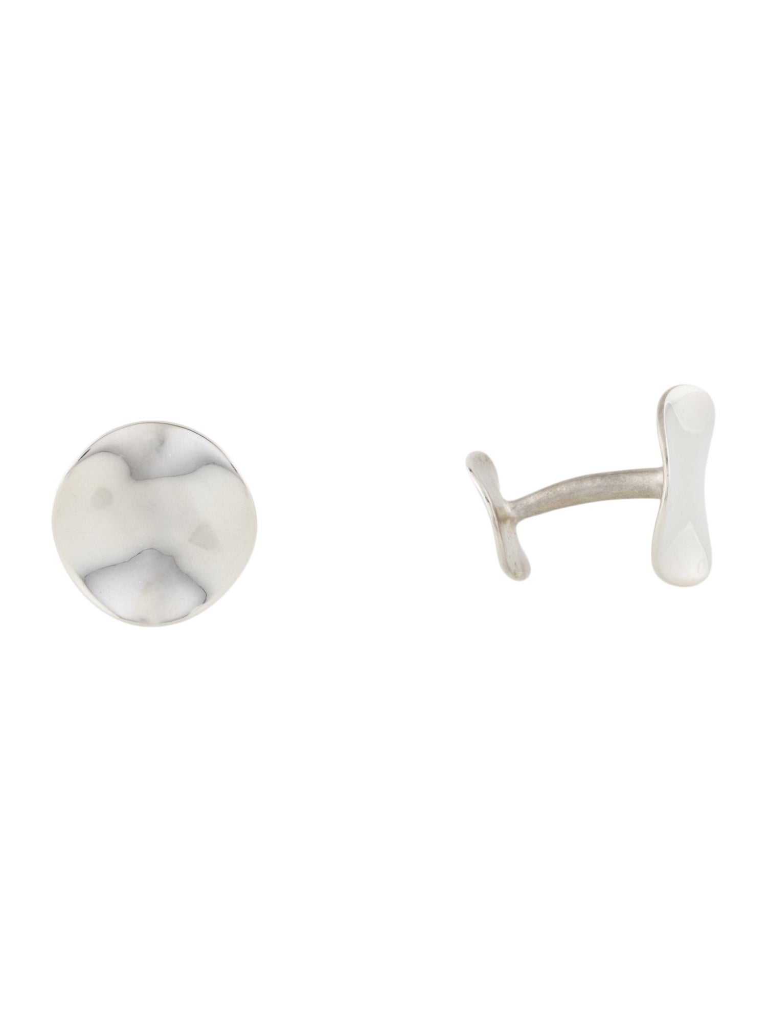 Ippolita Wavy Disc Cufflinks