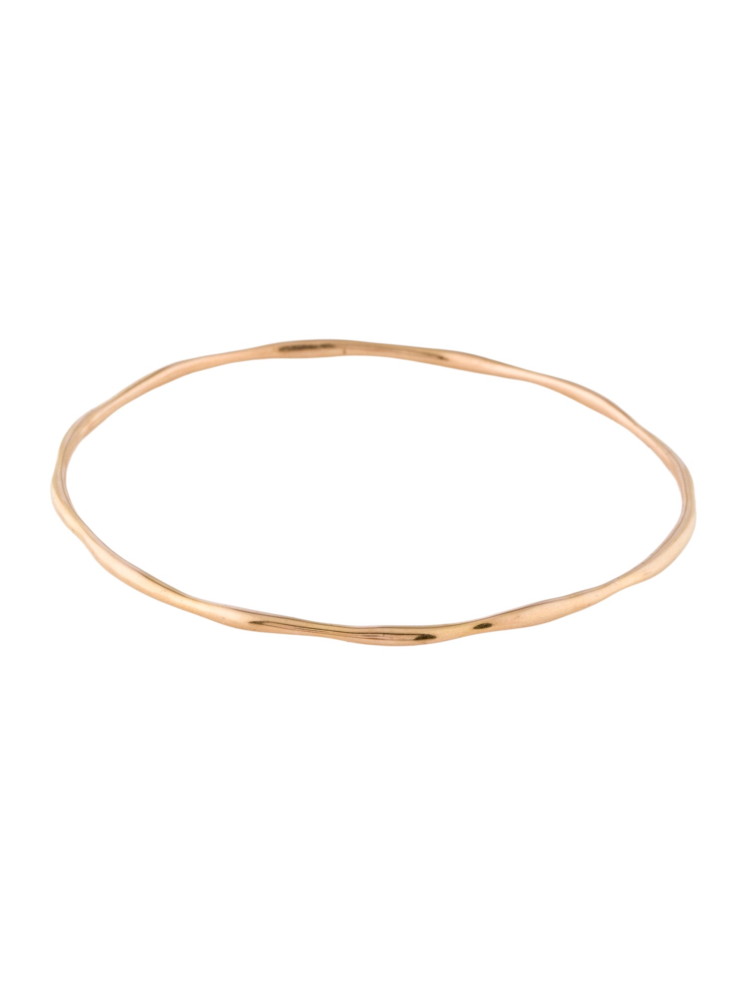 Ippolita 18K Smooth Squiggle Bangle Bracelet