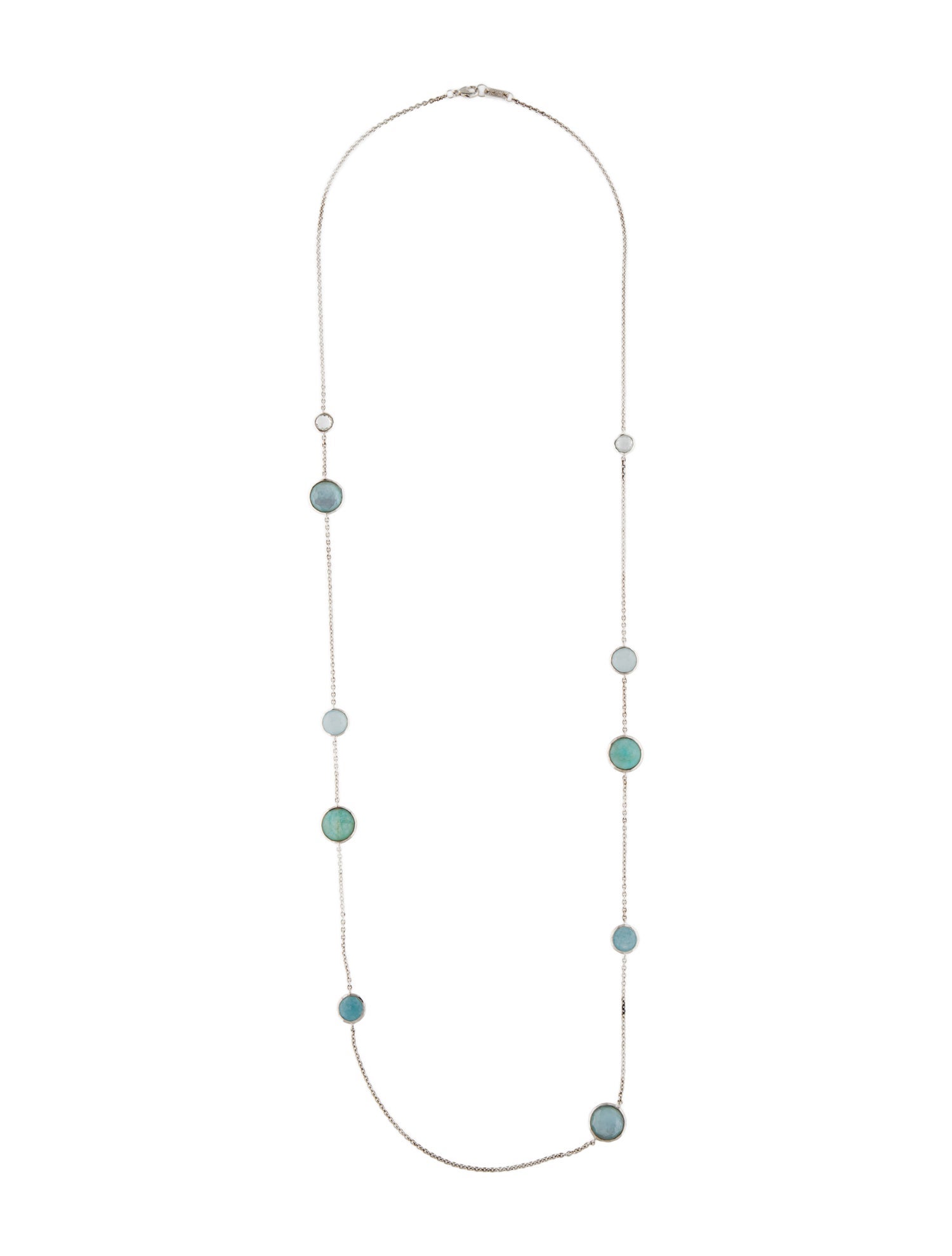 Ippolita Mother-of-Pearl & Multistone Station Necklace