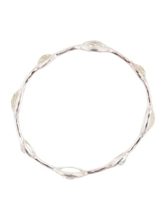 Ippolita Quartz 8-Stone Rock Candy Bangle Bracelet
