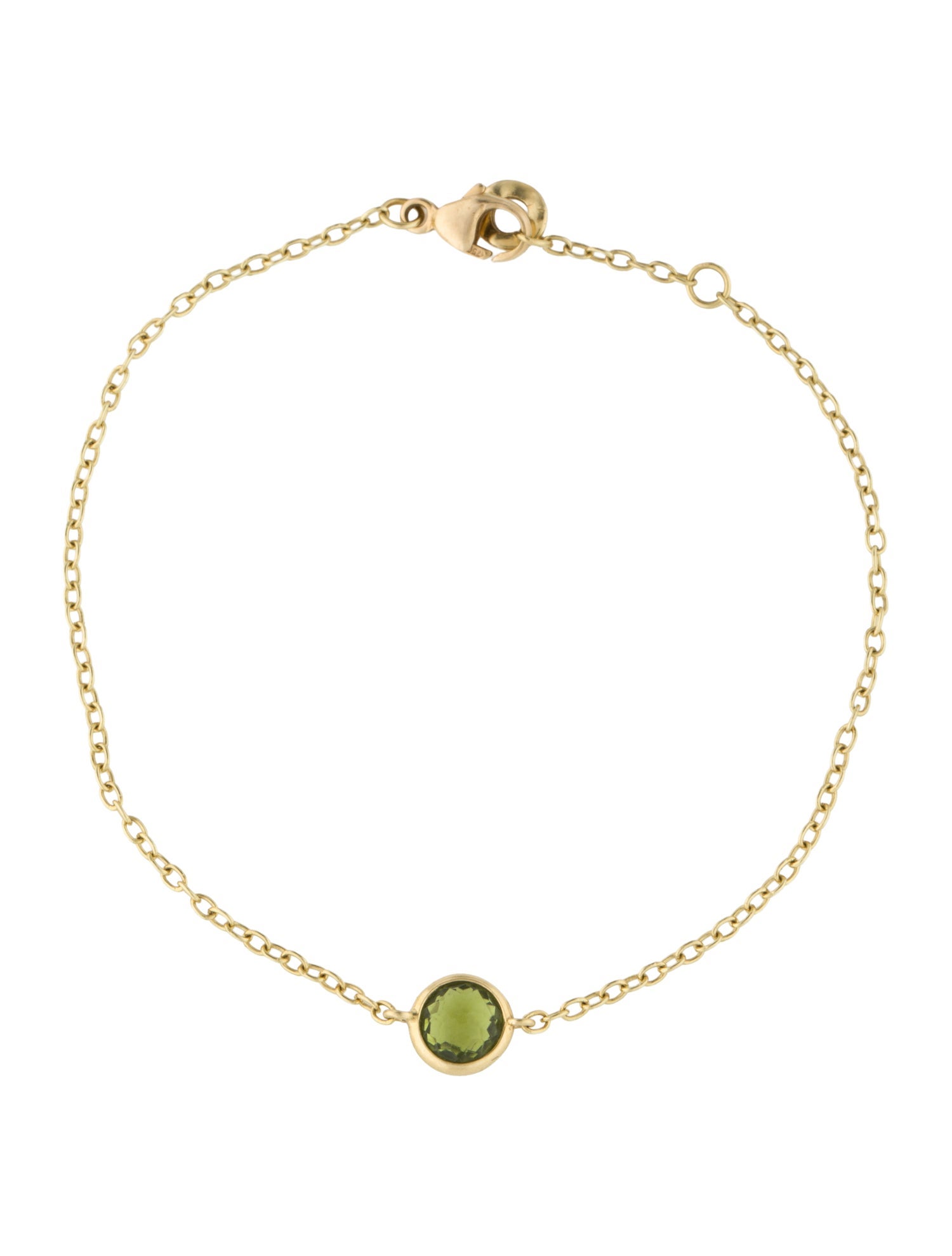 Ippolita 18K Peridot Link Bracelet