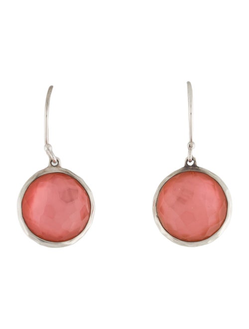 Ippolita Mother of Pearl & Quartz Doublet Lollipop Drop Earrings