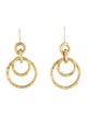 Ippolita 18K Puffy Hammered Jet Set Classico Drop Earrings