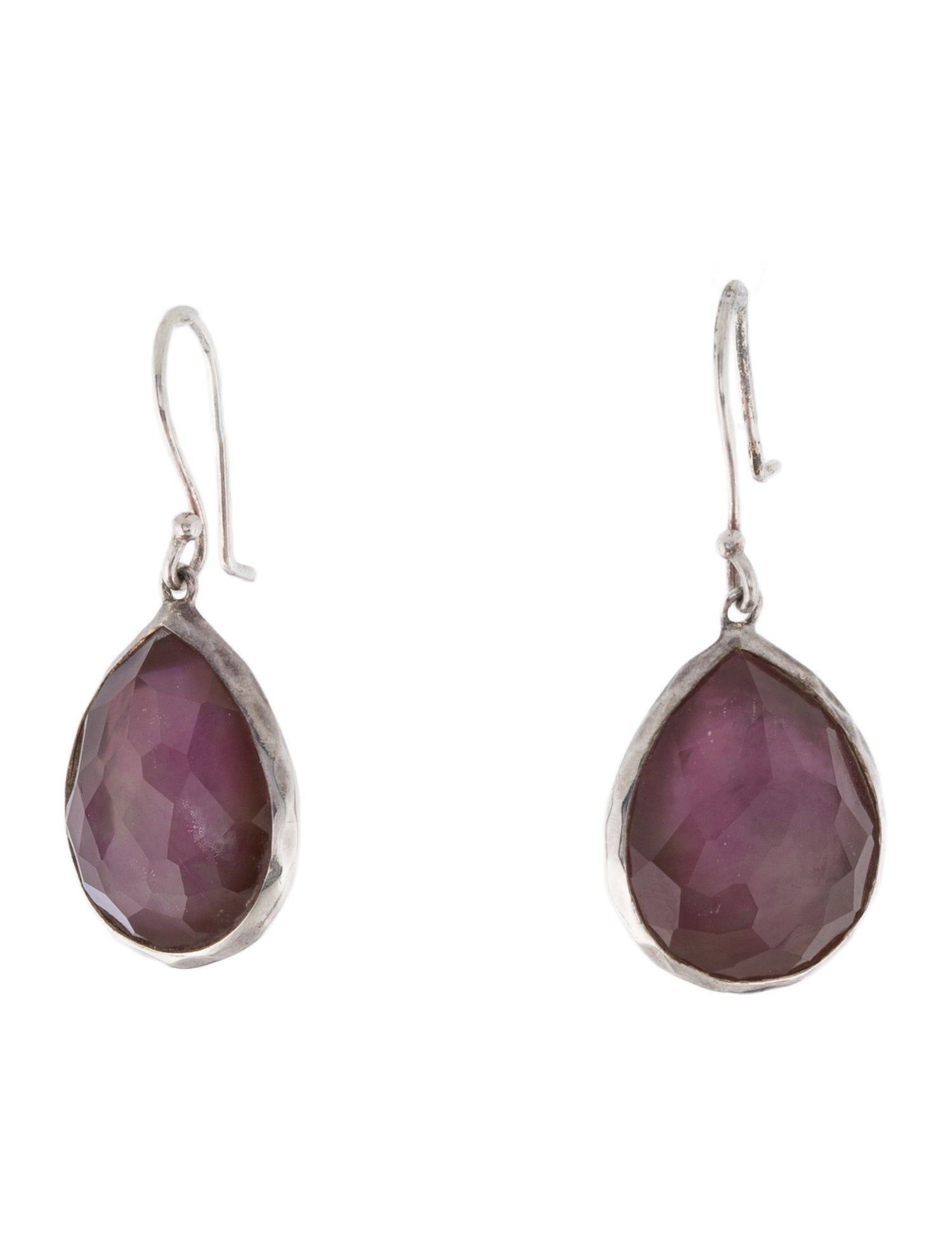 Ippolita Mother of Pearl & Quartz Doublet Teardrop Earrings