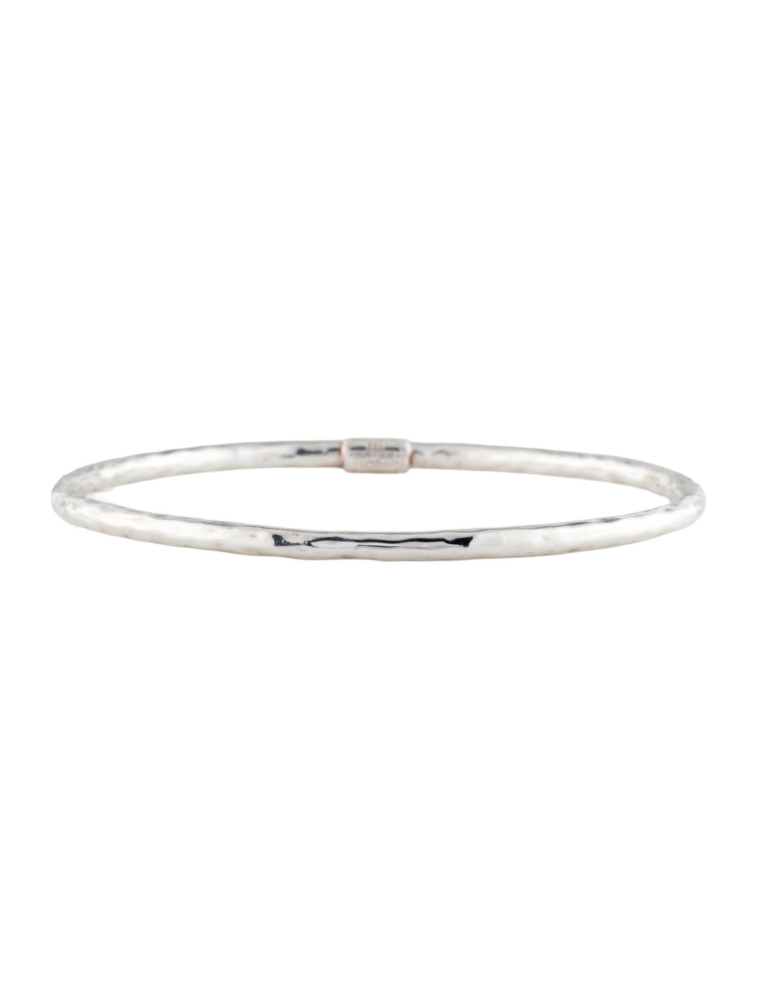 Ippolita Thin Hammered Bangle