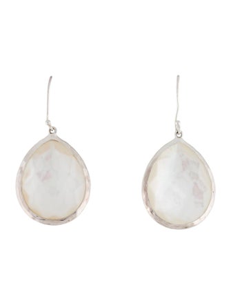 Ippolita Mother of Pearl & Quartz Doublet Drop Earrings