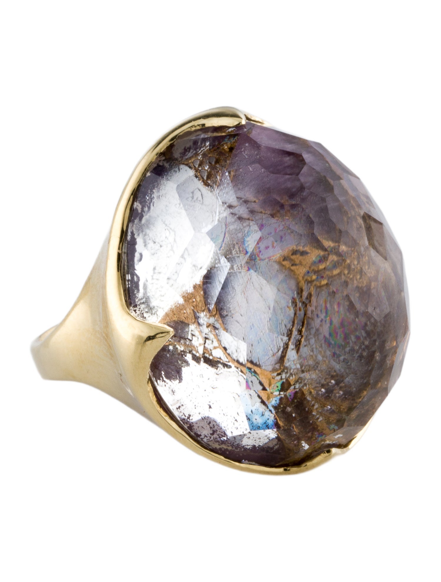 Ippolita 18K Quartz Doublet King Ring