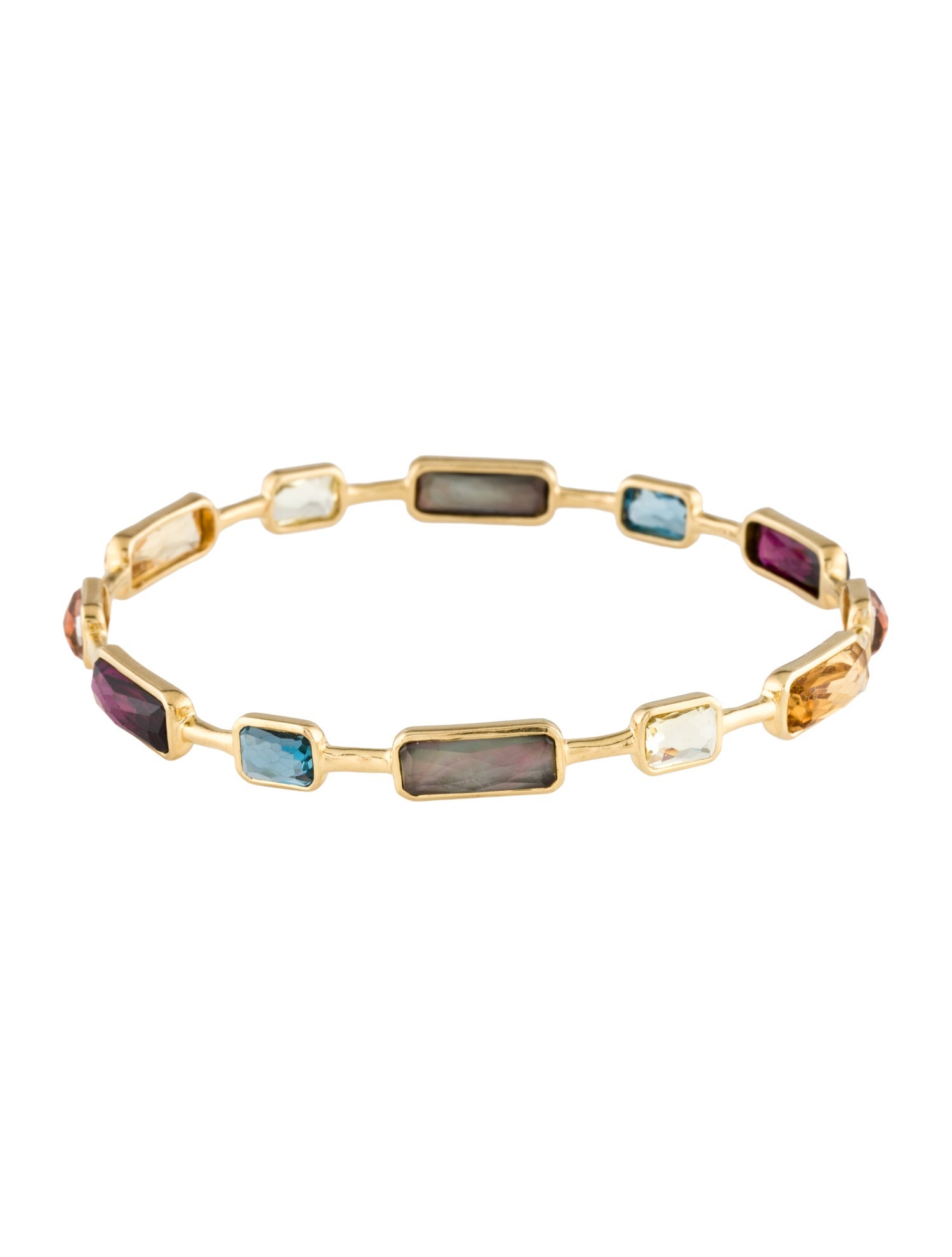Ippolita 18K 12-Stone Bangle