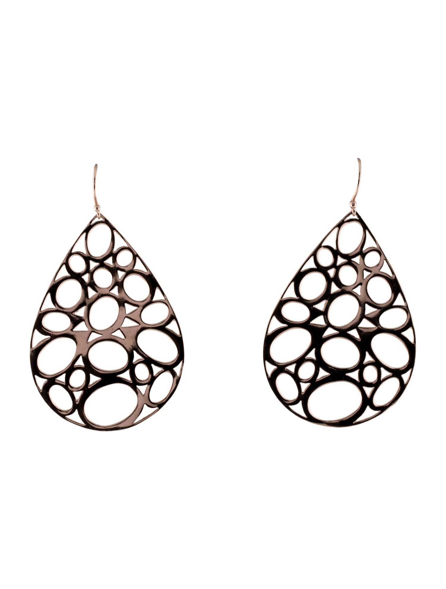 Ippolita Rosé Digital Lace Teardrop Earrings