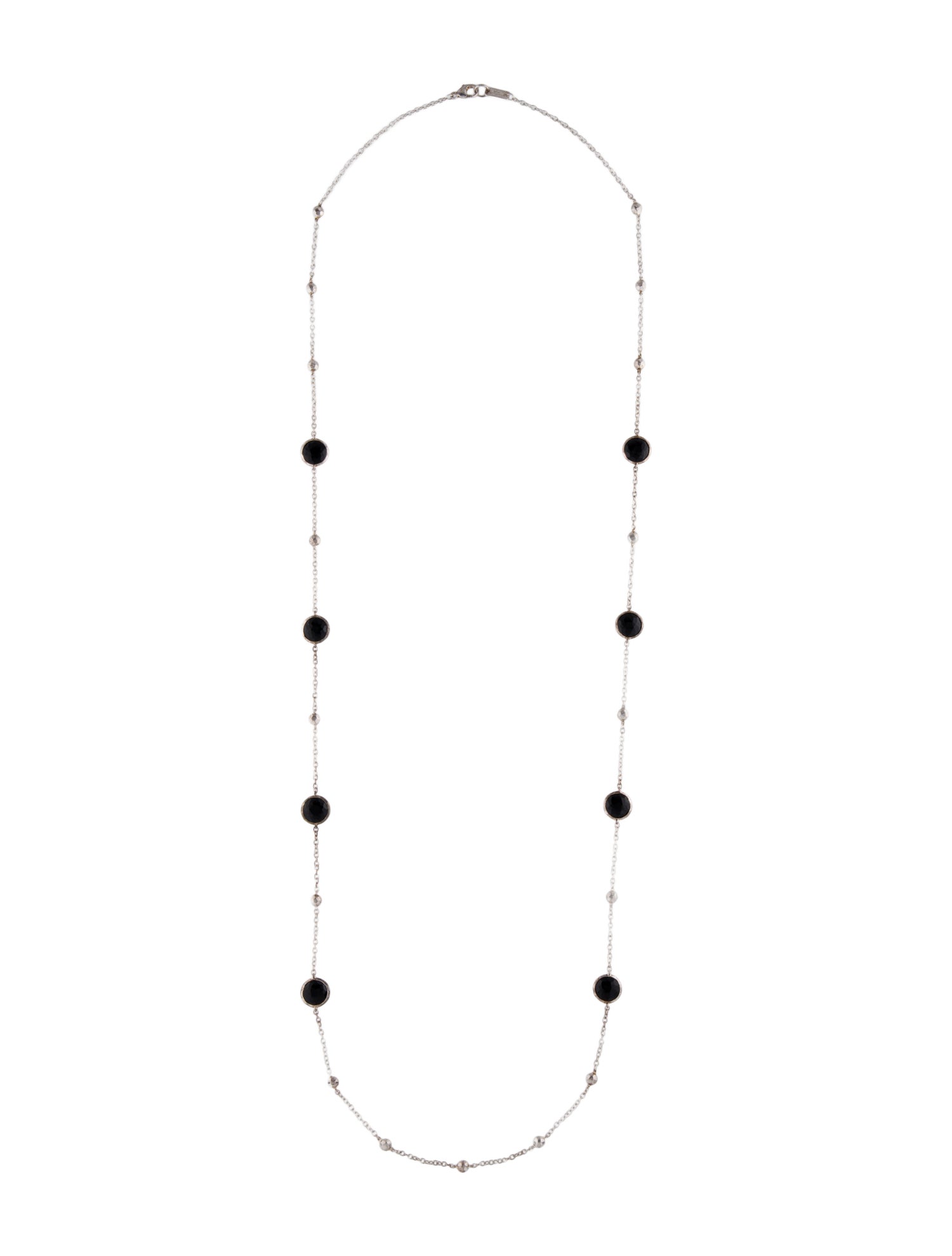 Ippolita Onyx & Ball Station Necklace