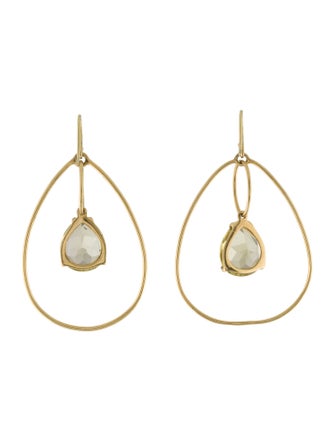 Ippolita 18K Quartz Drop Earrings