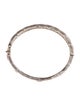Ippolita Mother of Pearl & Quartz Doublet Hinged Bangle