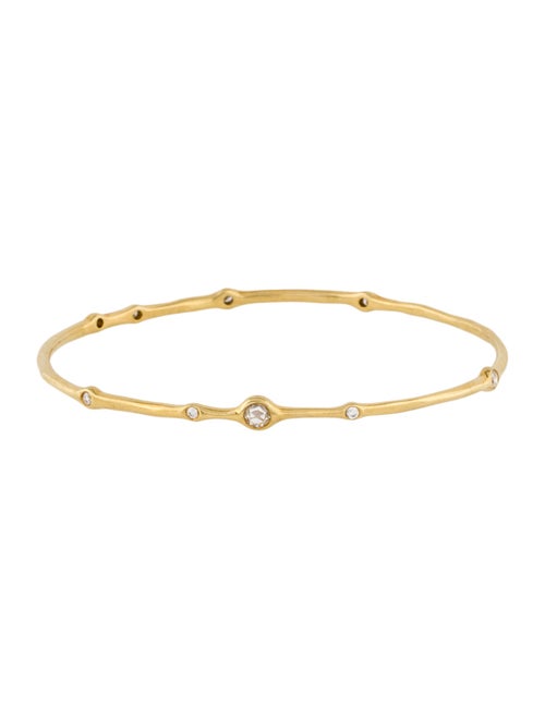 Ippolita 18K Diamond Superstar Bangle Bracelet