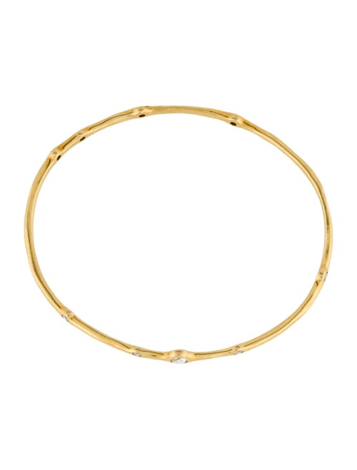 Ippolita 18K Diamond Superstar Bangle Bracelet
