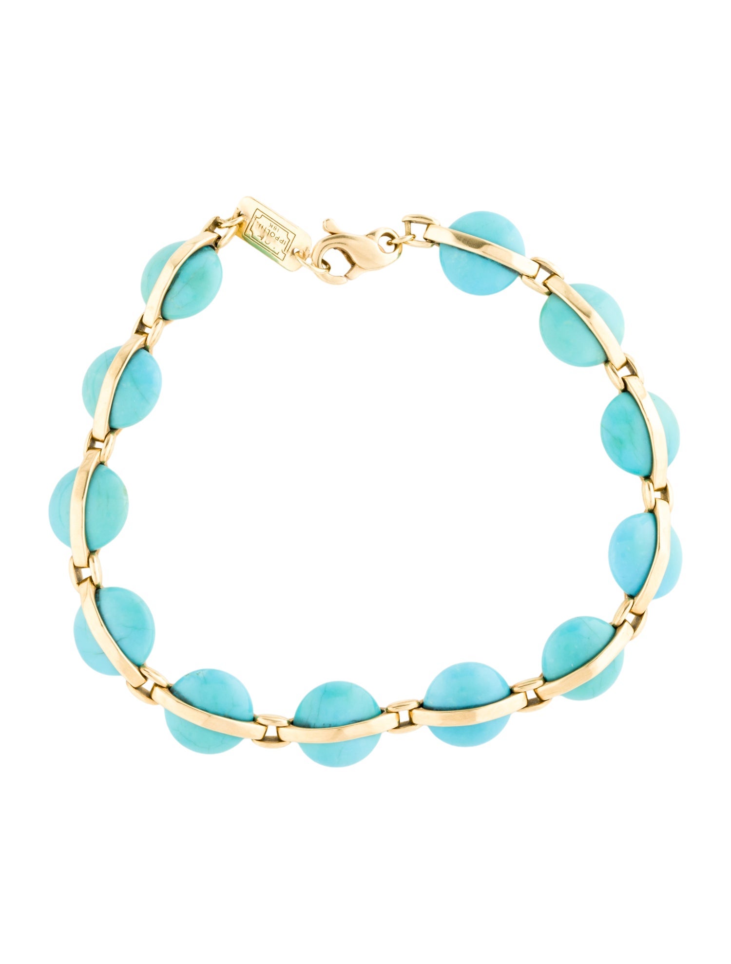 Ippolita 18K Turquoise Senso Bracelet