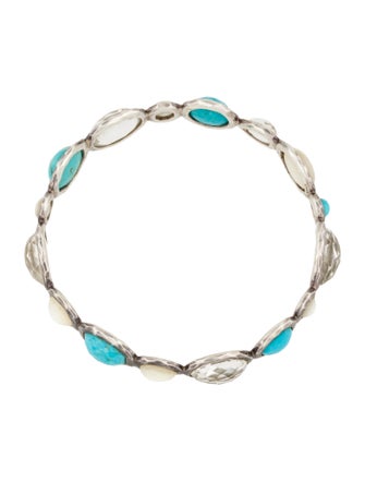Ippolita Rock Candy® Turquoise, Mother of Pearl & Quartz Bangle Bracelet