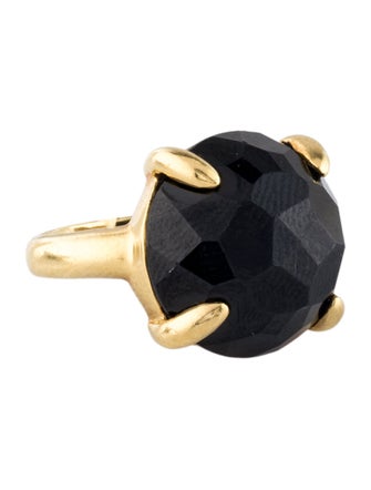 Ippolita 18K Black Stone Cocktail Ring