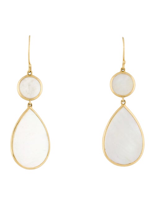 Ippolita 18K Mother of Pearl Snowman Drop Earrings