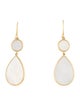 Ippolita 18K Mother of Pearl Snowman Drop Earrings