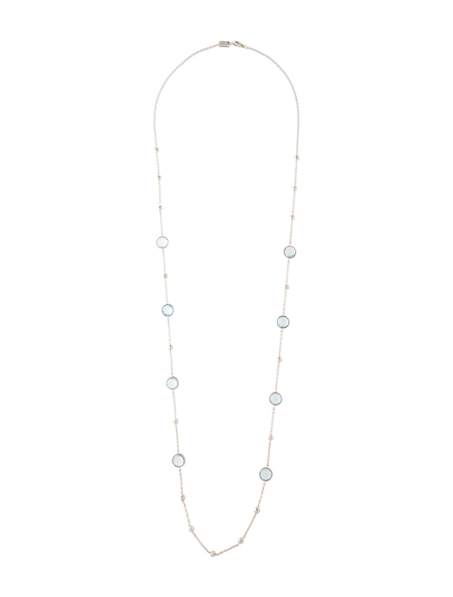 Ippolita Topaz Ball & Stone Station Necklace