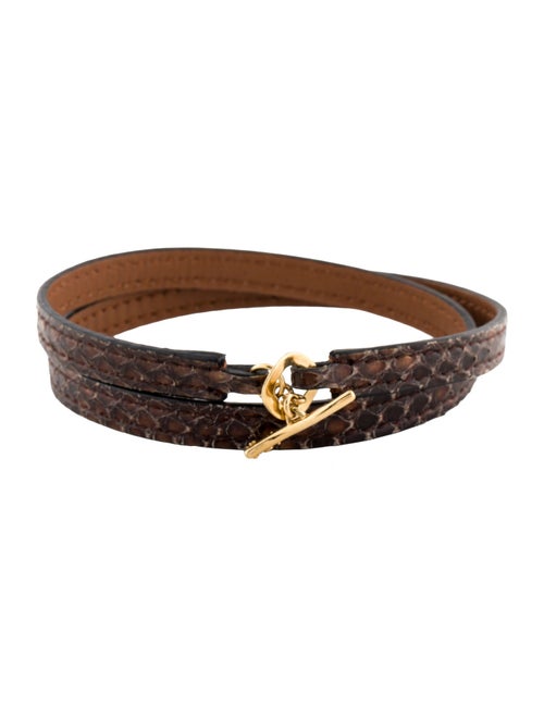 Ippolita 18K Python Pelle Wrap Bracelet