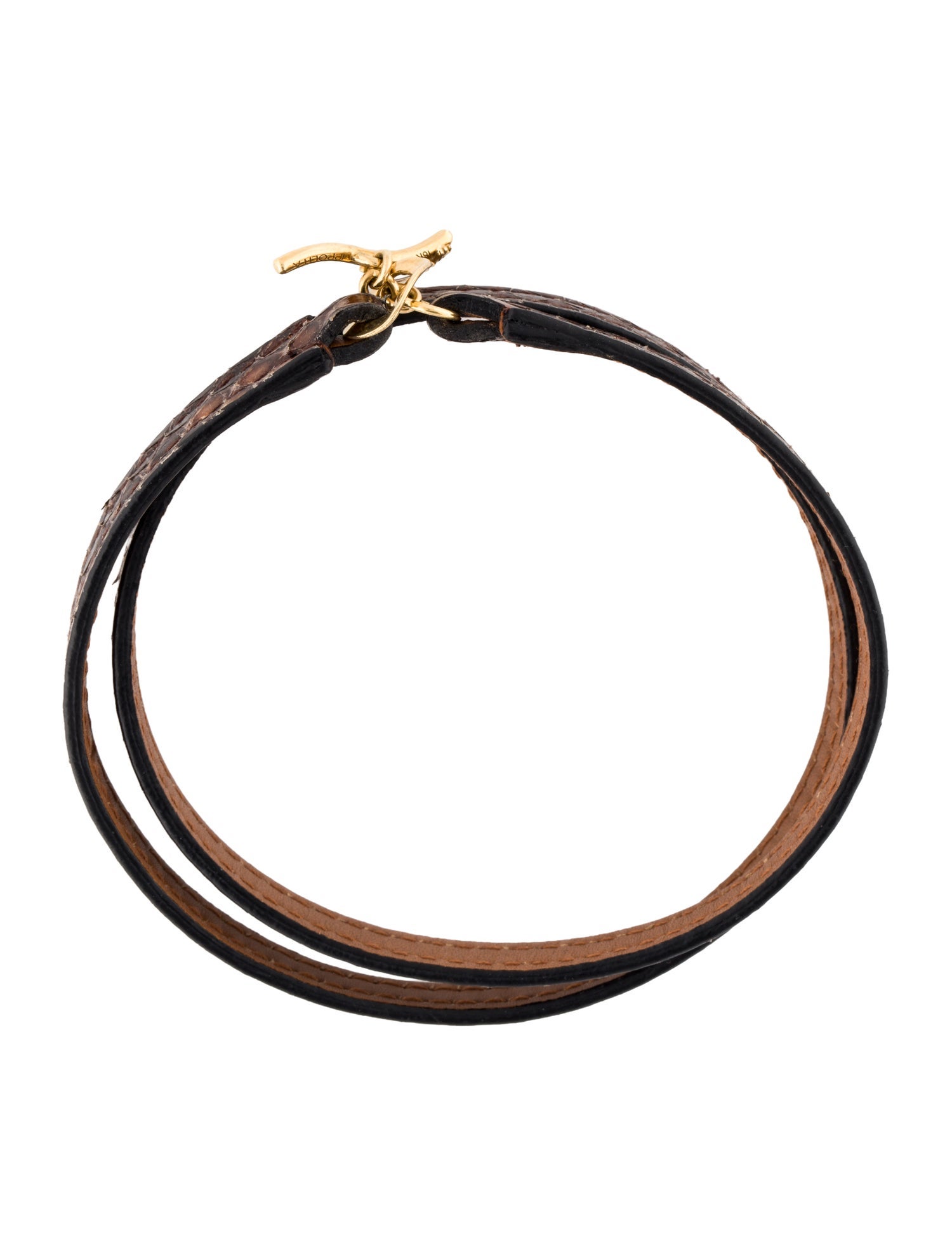 Ippolita 18K Python Pelle Wrap Bracelet