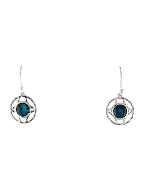 Ippolita Quartz & Pyrite Doublet Drop Earrings